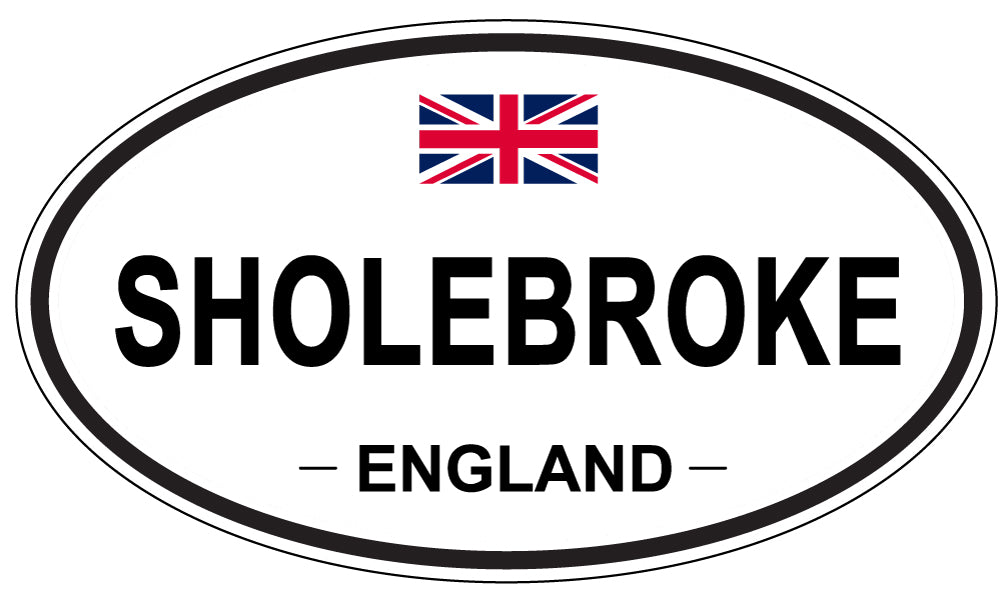 SHOLEBROKE, England - Oval Magnet