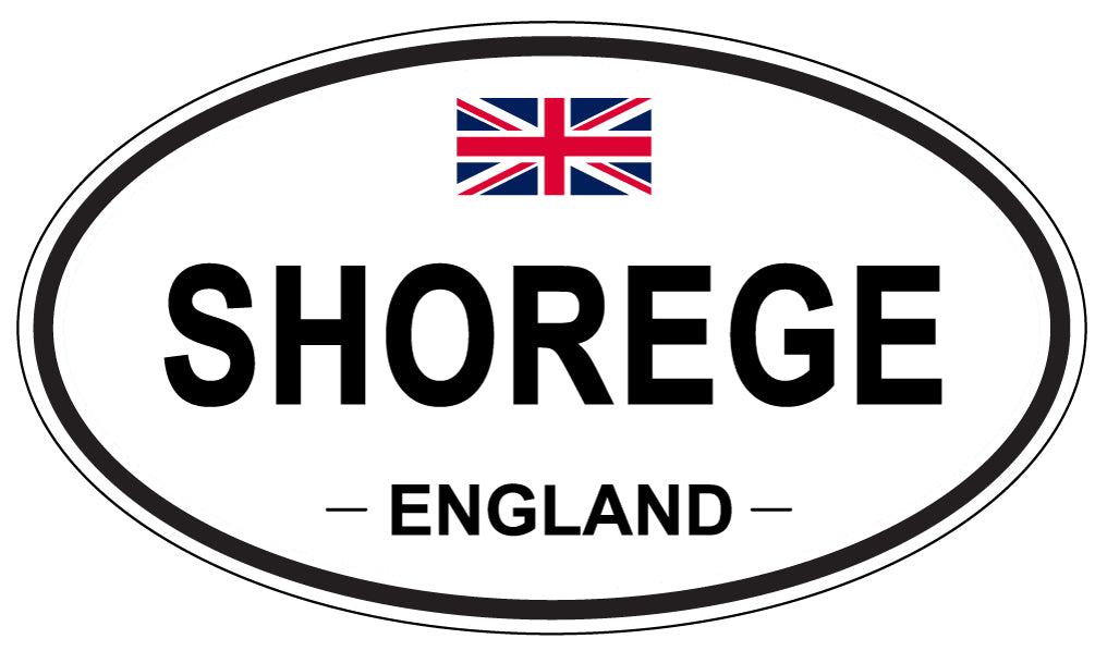 SHOREGE, England - Oval Magnet