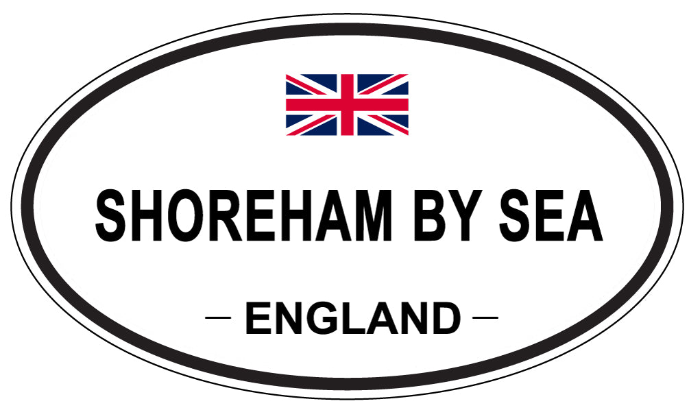 SHOREHAM BY SEA, England - Oval Magnet