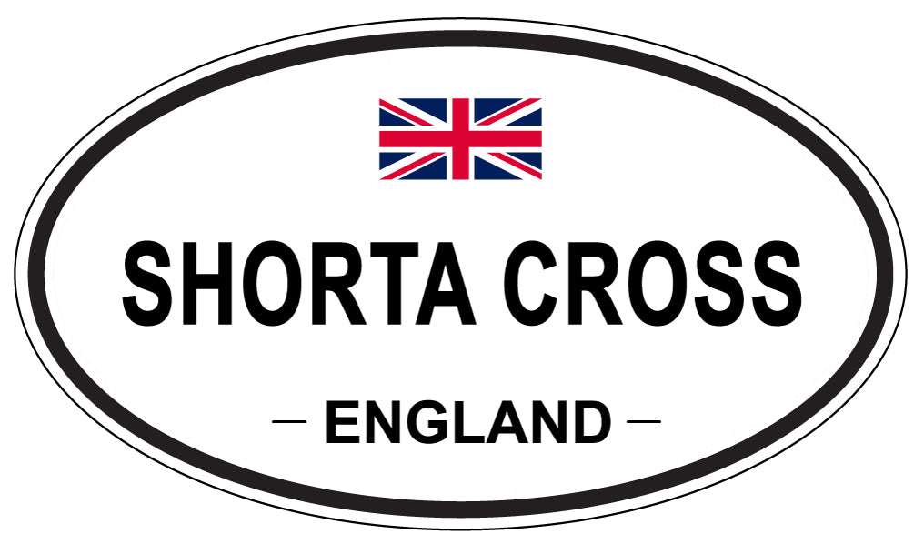 SHORTA CROSS, England - Oval Magnet