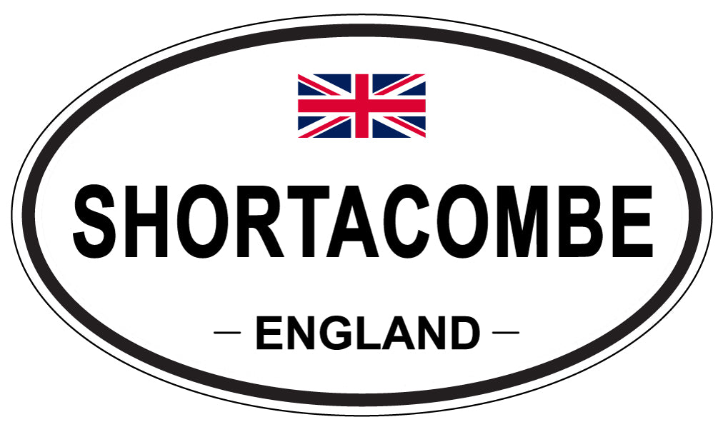 SHORTACOMBE, England - Oval Magnet