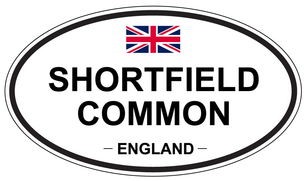 SHORTFIELD COMMON, England - Oval Magnet