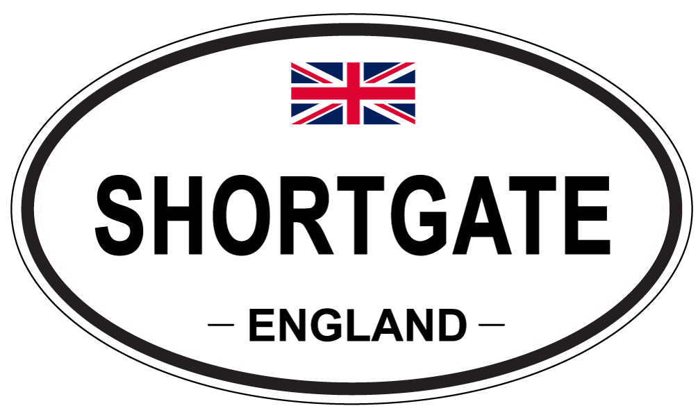 SHORTGATE, England - Oval Magnet