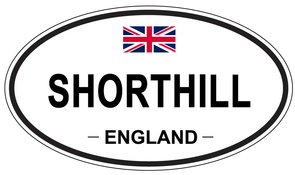 SHORTHILL, England - Oval Magnet