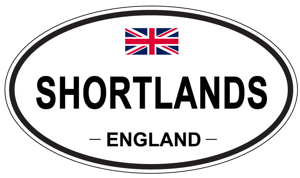 SHORTLANDS, England - Oval Magnet