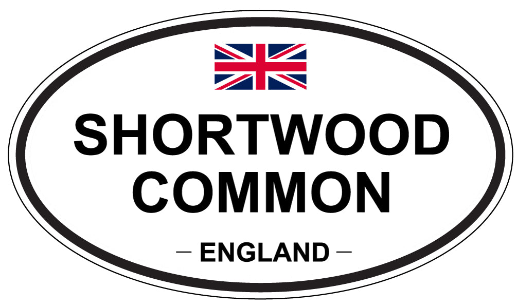 SHORTWOOD COMMON, ENGLAND - Oval Sticker