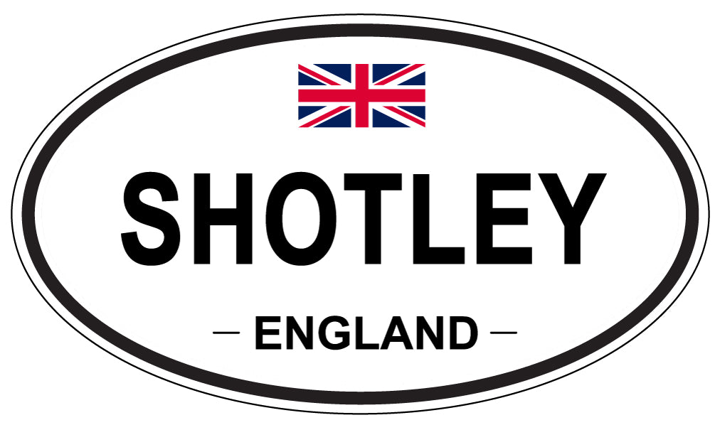 SHOTLEY, England - Oval Magnet