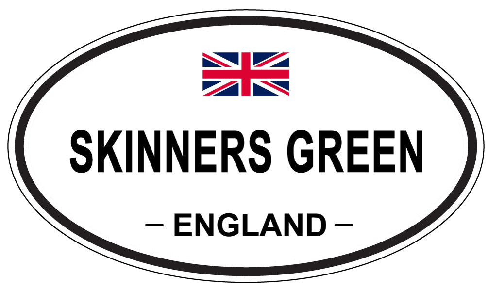 SKINNERS GREEN, England - Oval Magnet