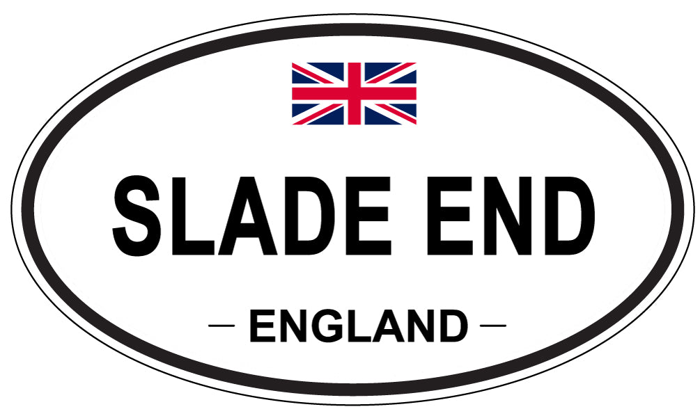 SLADE END, ENGLAND - Oval Sticker