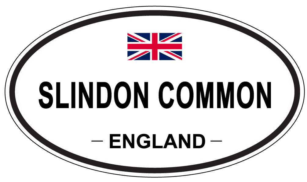 SLINDON COMMON, ENGLAND - Oval Sticker