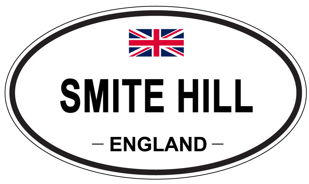 SMITE HILL, ENGLAND - Oval Sticker