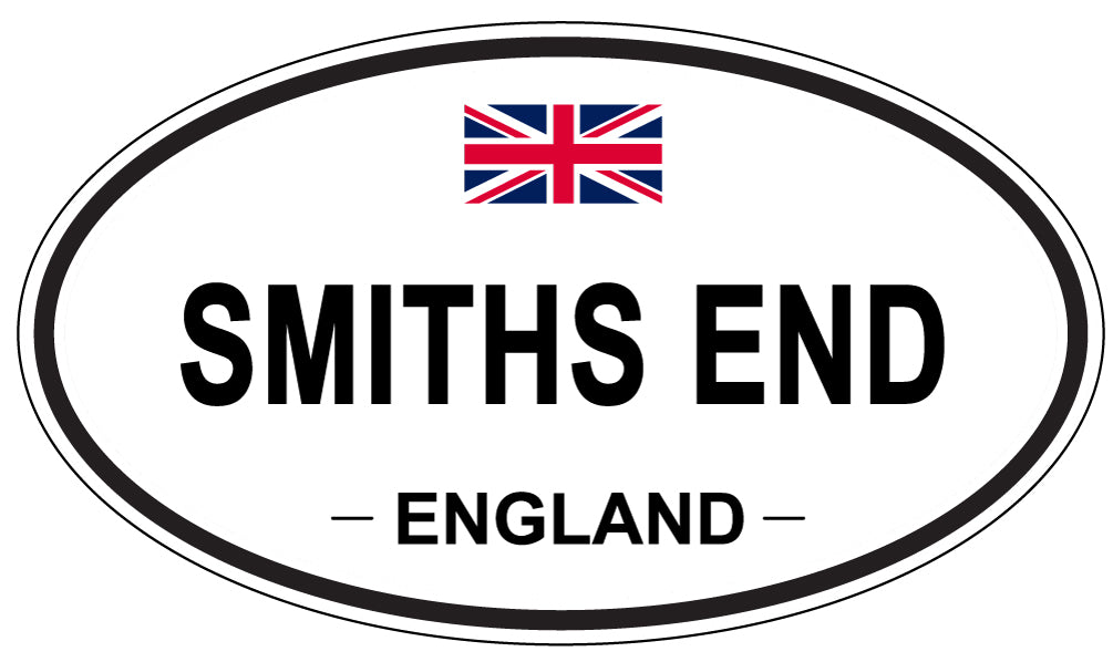 SMITHS END, ENGLAND - Oval Sticker