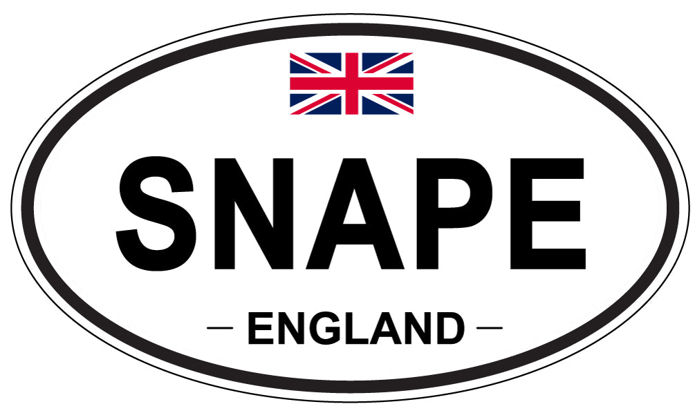 SNAPE, England - Oval Magnet