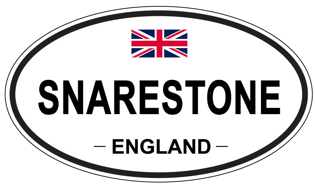 SNARESTONE, England - Oval Magnet
