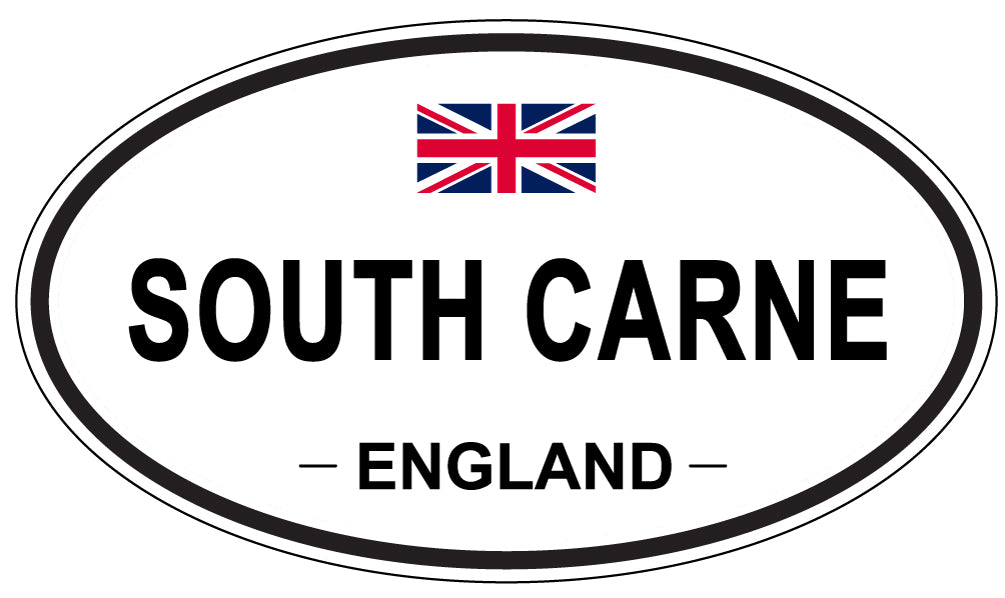 SOUTH CARNE, ENGLAND - Oval Sticker