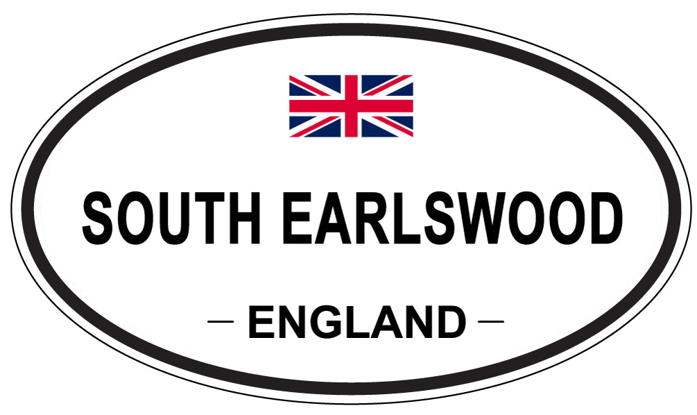 SOUTH EARLSWOOD, England - Oval Magnet