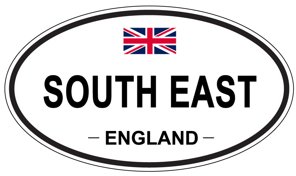 SOUTH EAST, ENGLAND - Oval Sticker