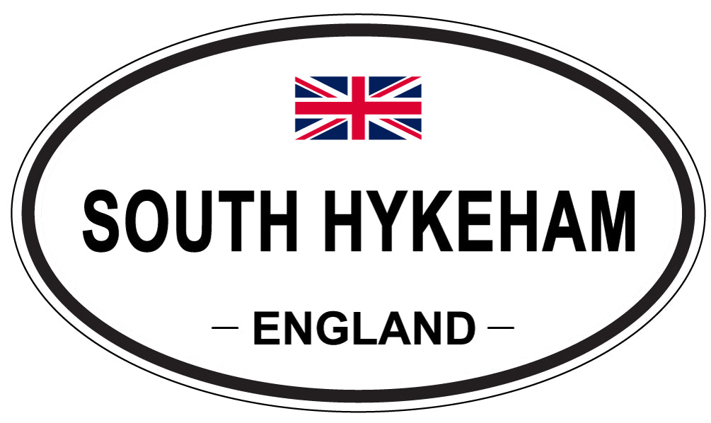 SOUTH HYKEHAM, ENGLAND - Oval Sticker