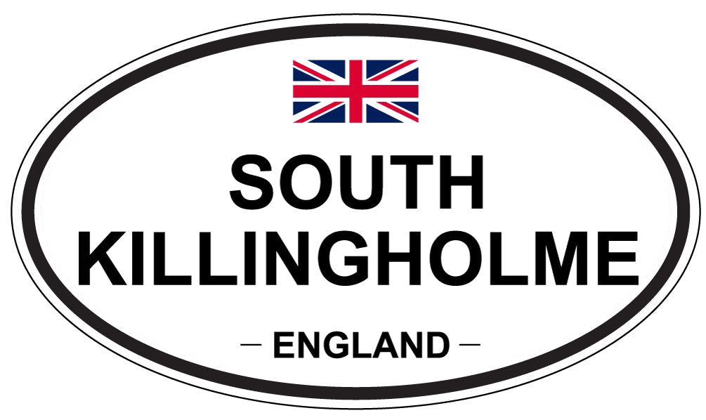 SOUTH KILLINGHOLME, ENGLAND - Oval Sticker