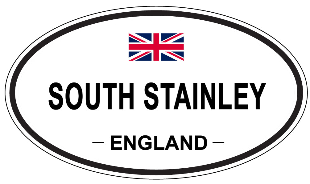 SOUTH STAINLEY, England - Oval Magnet