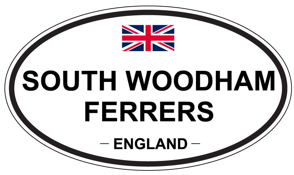SOUTH WOODHAM FERRERS, England - Oval Magnet