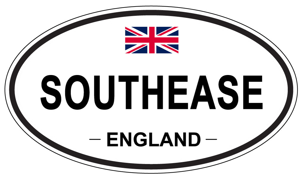 SOUTHEASE, ENGLAND - Oval Sticker