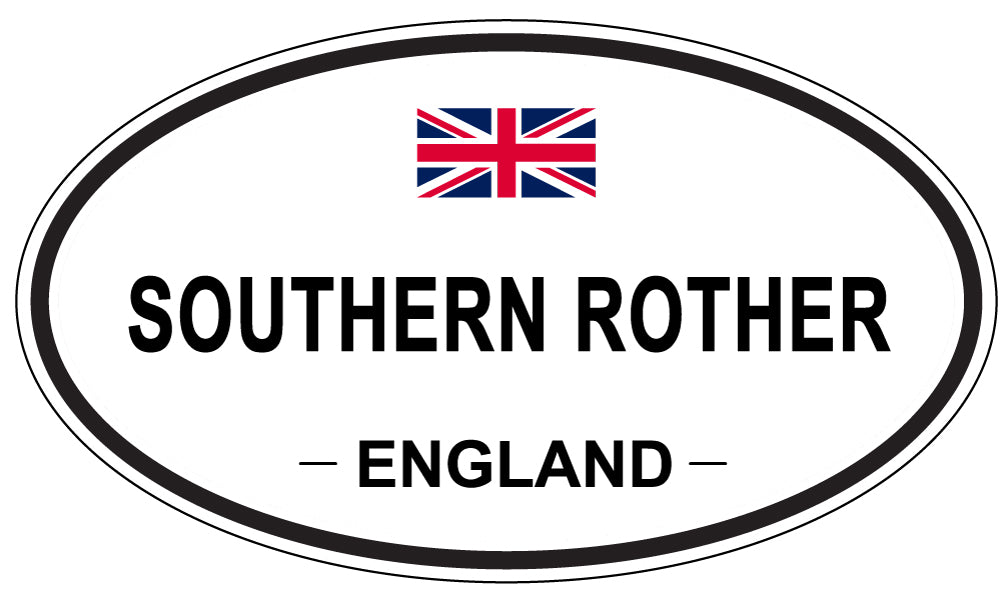 SOUTHERN ROTHER, ENGLAND - Oval Sticker