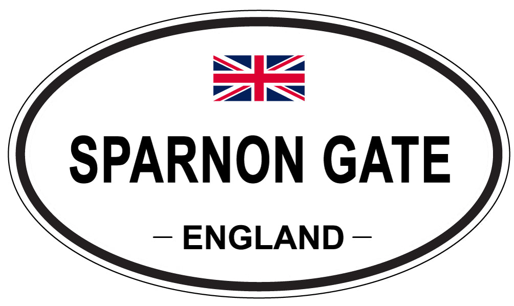 SPARNON GATE, England - Oval Magnet