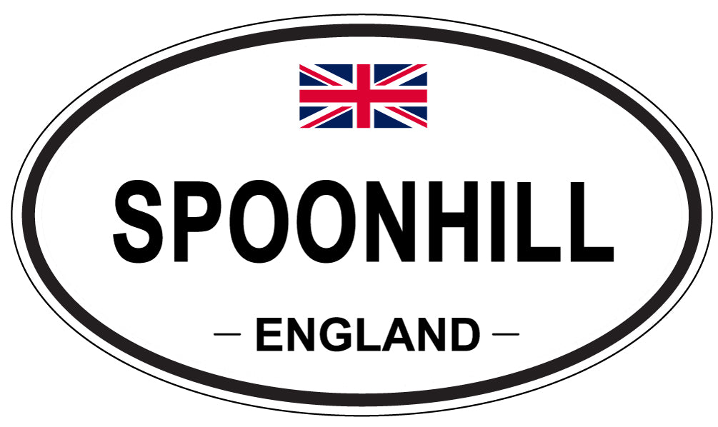 SPOONHILL, England - Oval Magnet