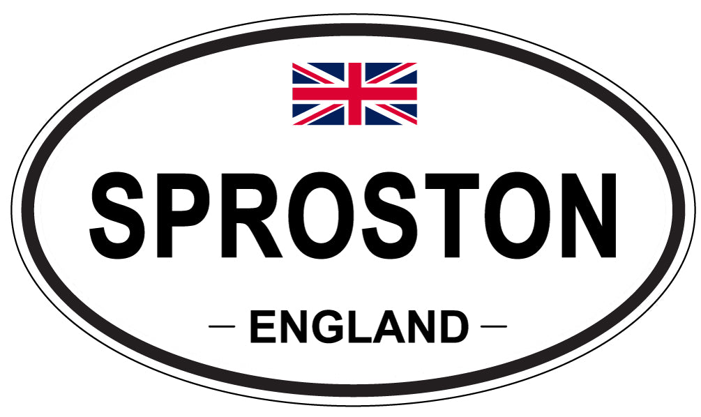 SPROSTON, England - Oval Magnet