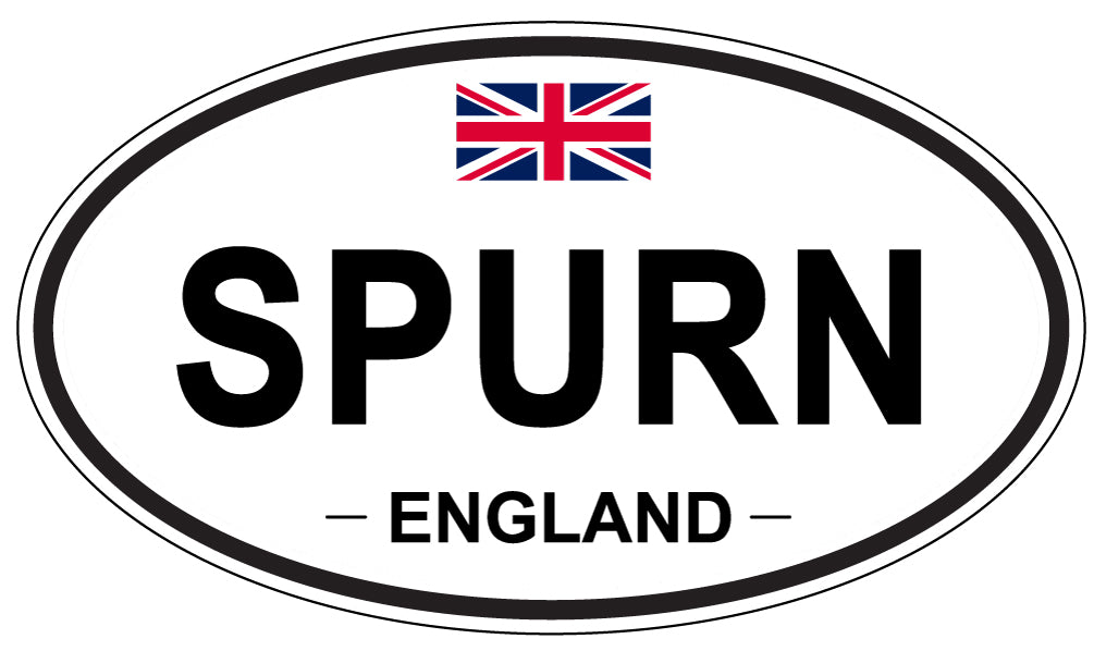 SPURN, ENGLAND - Oval Sticker