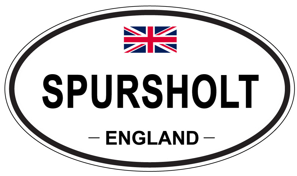 SPURSHOLT, England - Oval Magnet