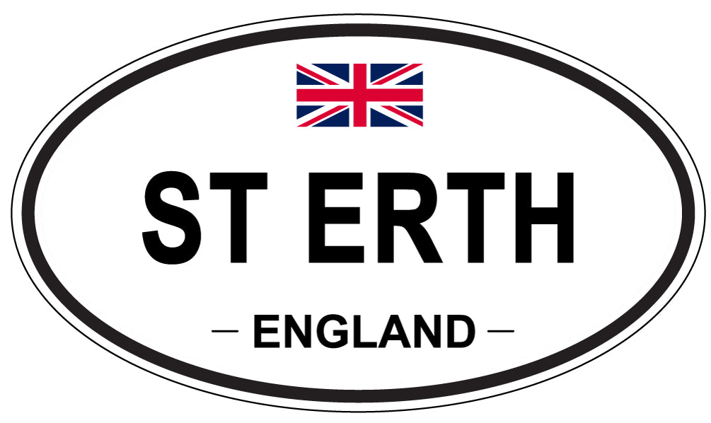 ST ERTH, England - Oval Magnet