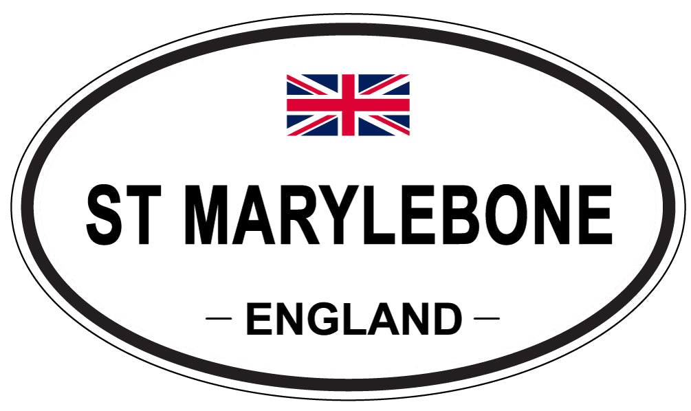 ST MARYLEBONE, England - Oval Magnet