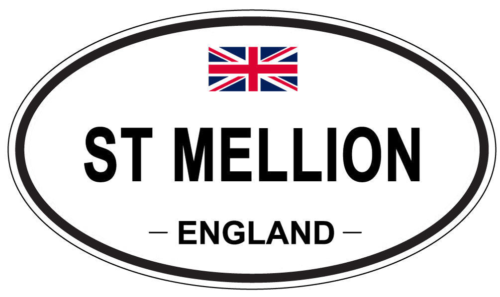 ST MELLION, England - Oval Magnet