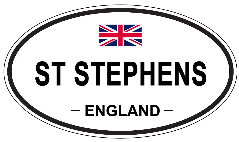 ST STEPHENS, England - Oval Magnet