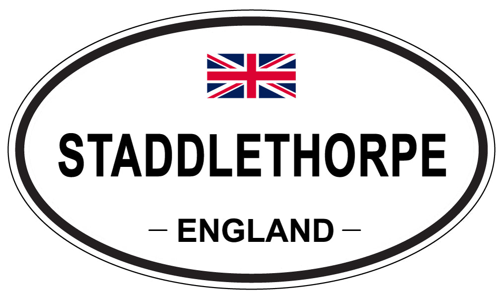 STADDLETHORPE, England - Oval Magnet