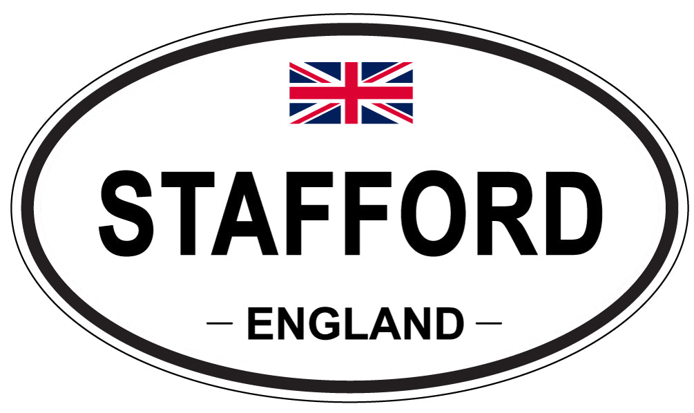 STAFFORD, England - Oval Magnet