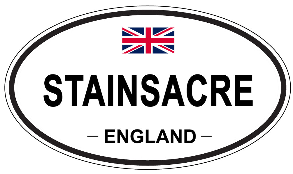 STAINSACRE, England - Oval Magnet