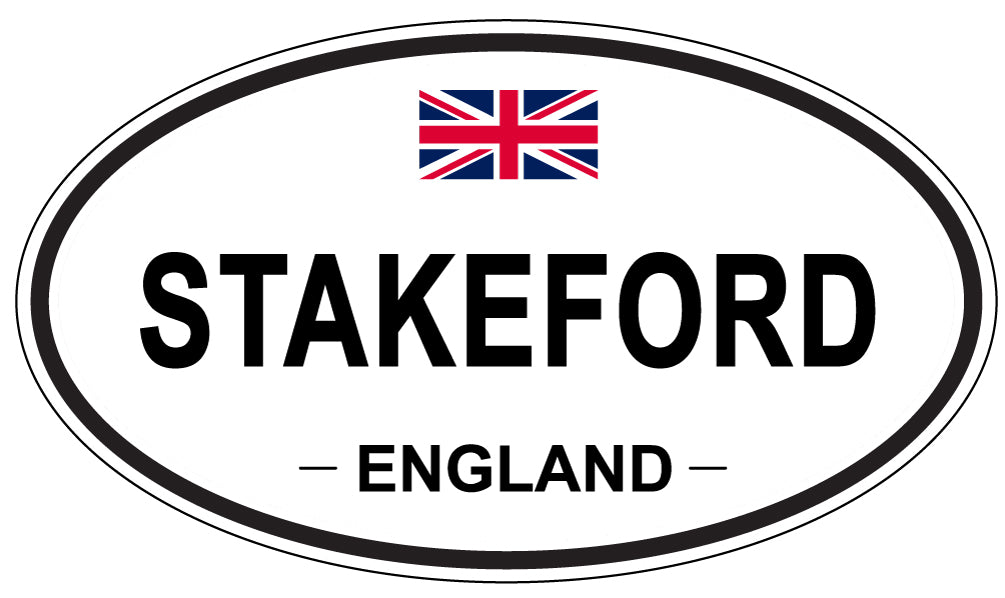 STAKEFORD, England - Oval Magnet