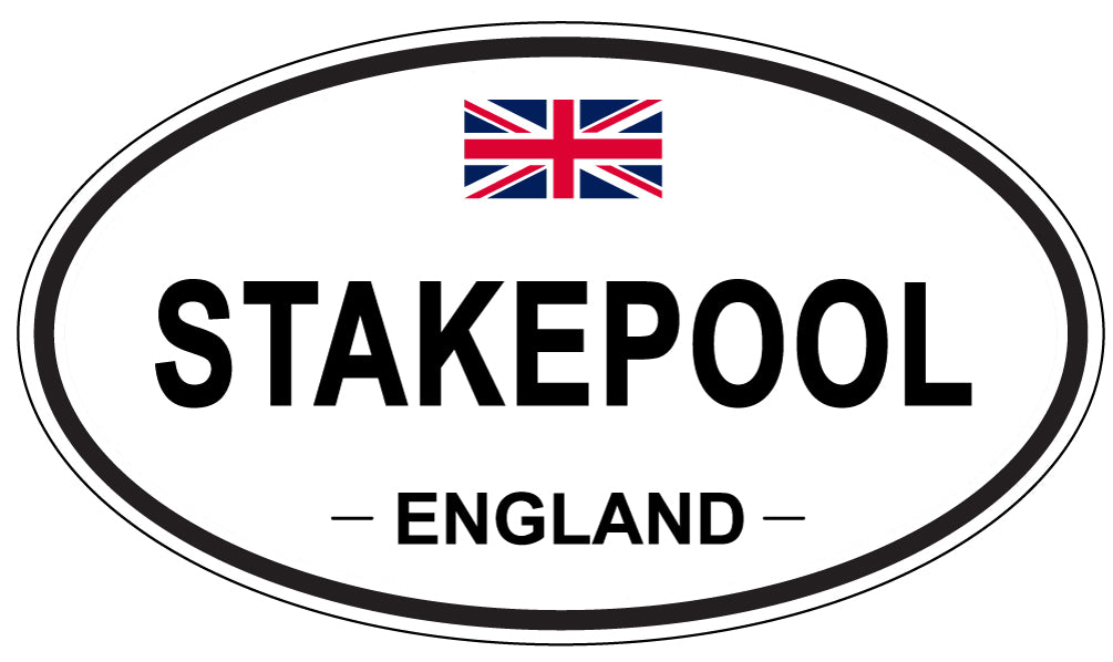 STAKEPOOL, England - Oval Magnet