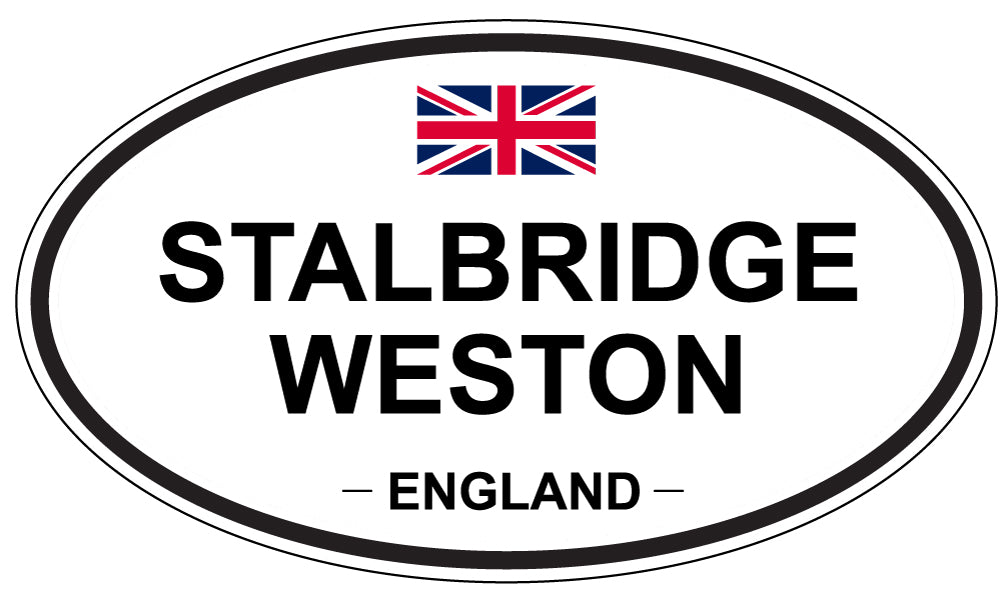 STALBRIDGE WESTON, England - Oval Magnet
