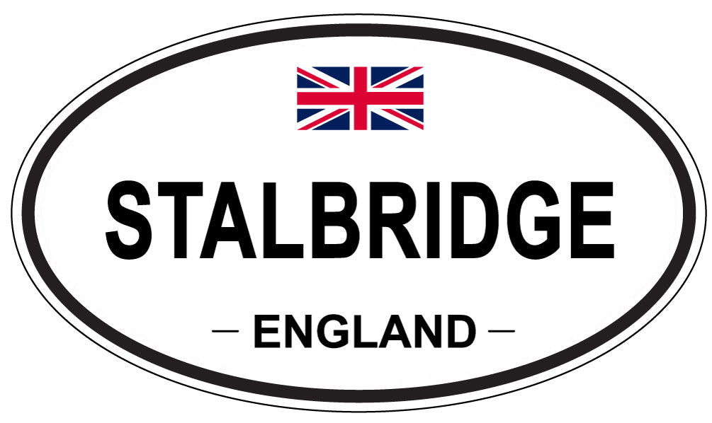STALBRIDGE, England - Oval Magnet
