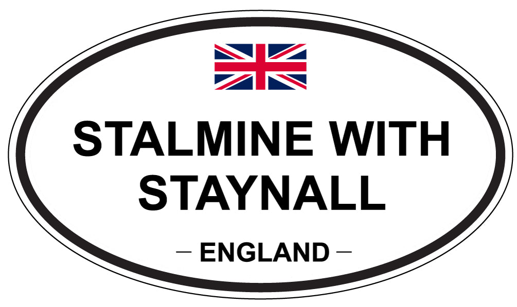 STALMINE WITH STAYNALL, England - Oval Magnet