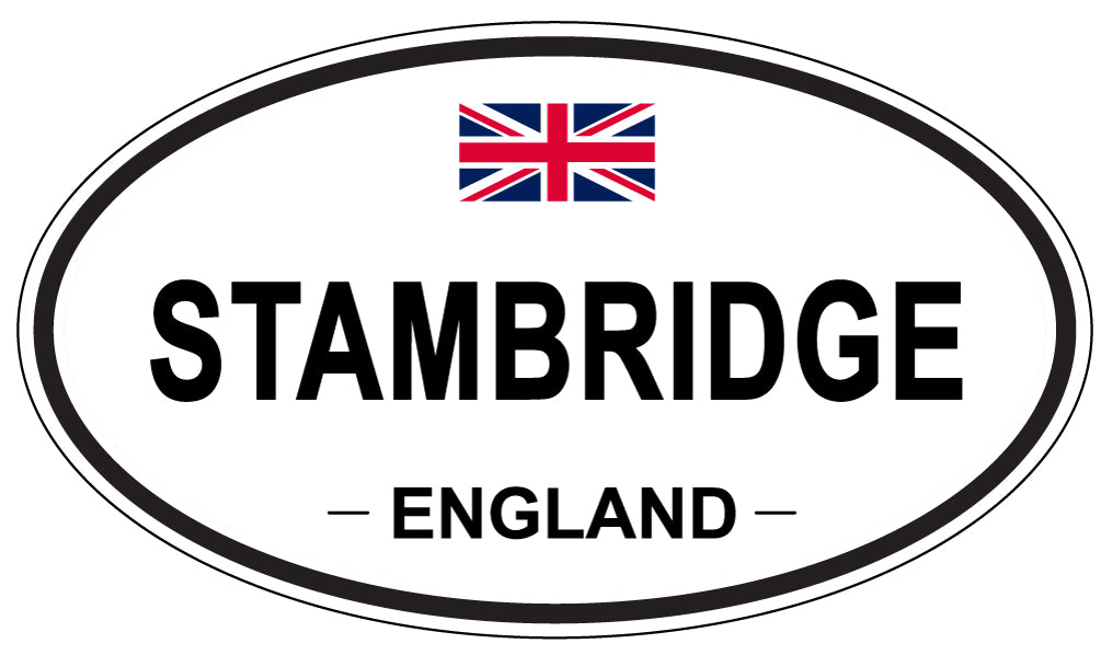 STAMBRIDGE, England - Oval Magnet