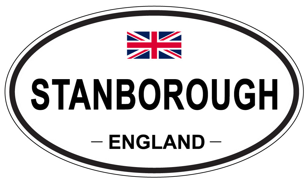 STANBOROUGH, England - Oval Magnet