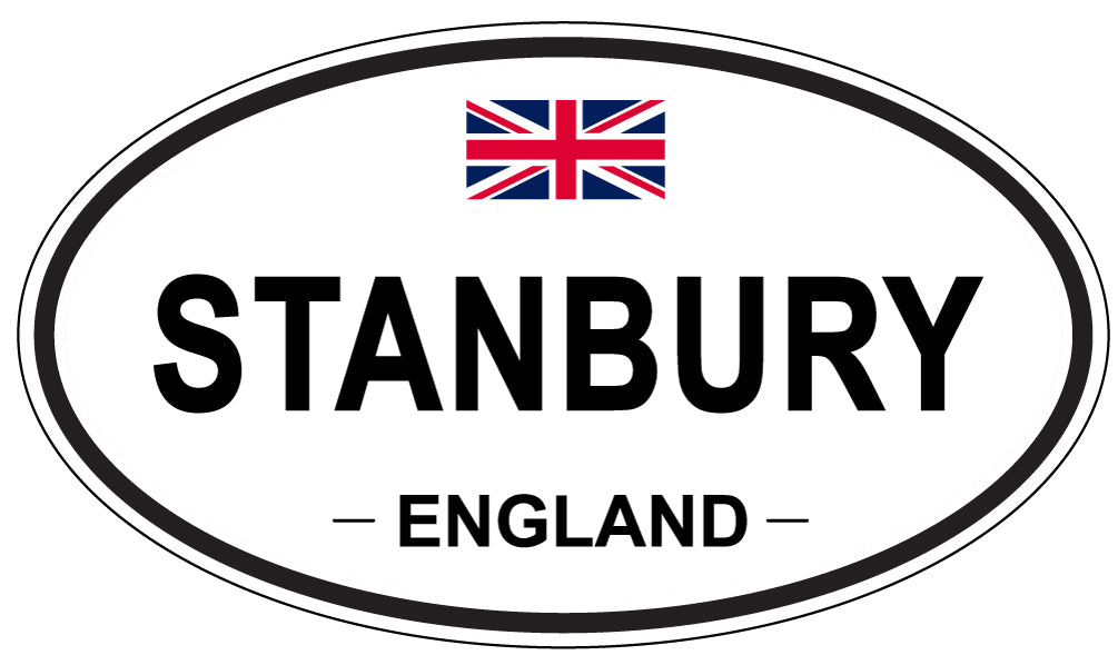 STANBURY, England - Oval Magnet