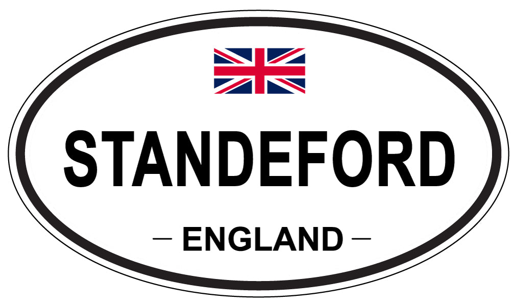STANDEFORD, England - Oval Magnet