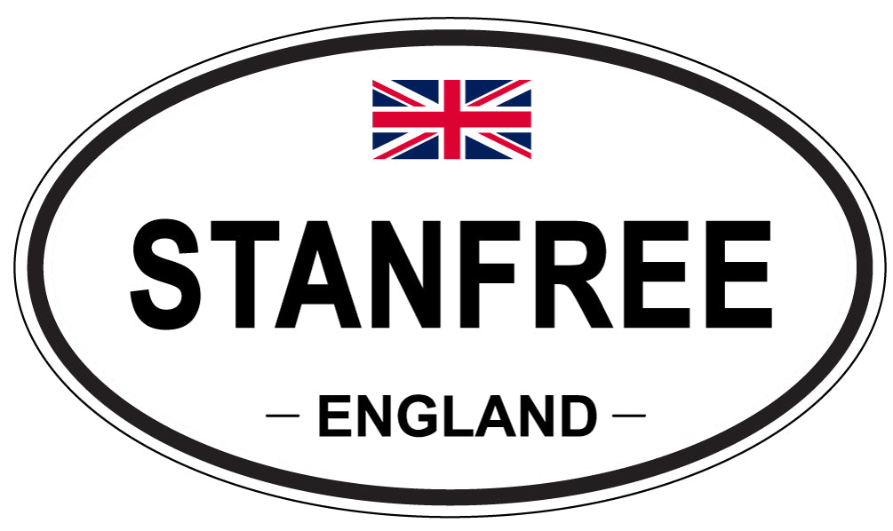 STANFREE, England - Oval Magnet