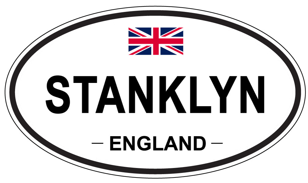 STANKLYN, England - Oval Magnet